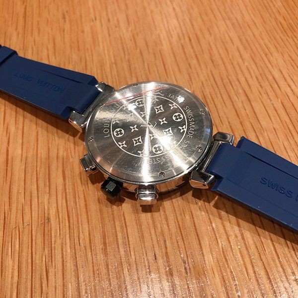 ルイヴィトン 偽物 タンブール クロノグラフ 42mm vuz11072代引きを販売
