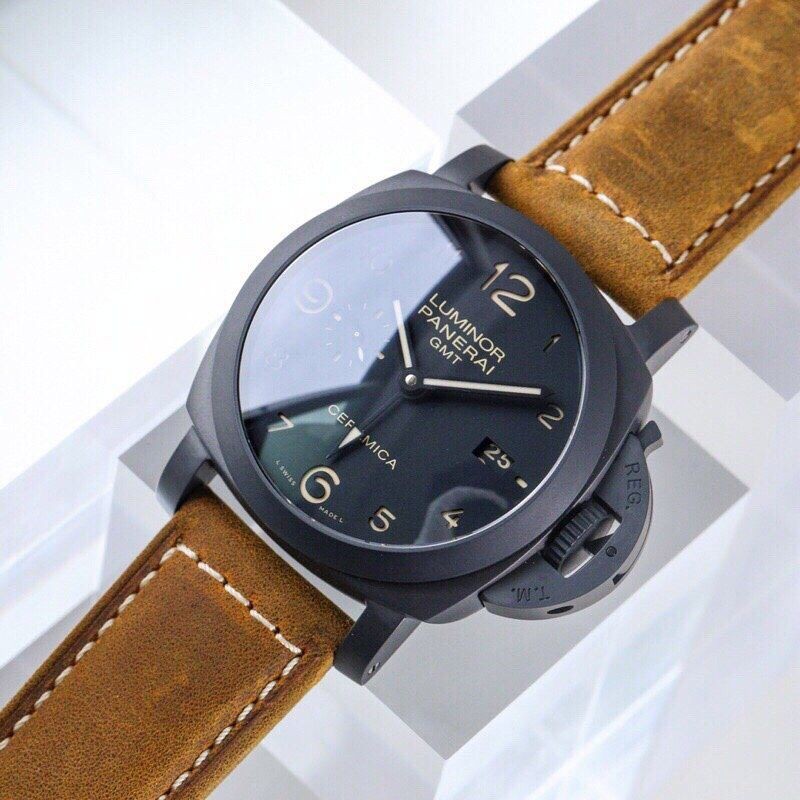 パネライ ルミノール 1950 3デイズ GMT偽物 セラミカ PAM00441 新品腕時計 PAM00441激安送料無料