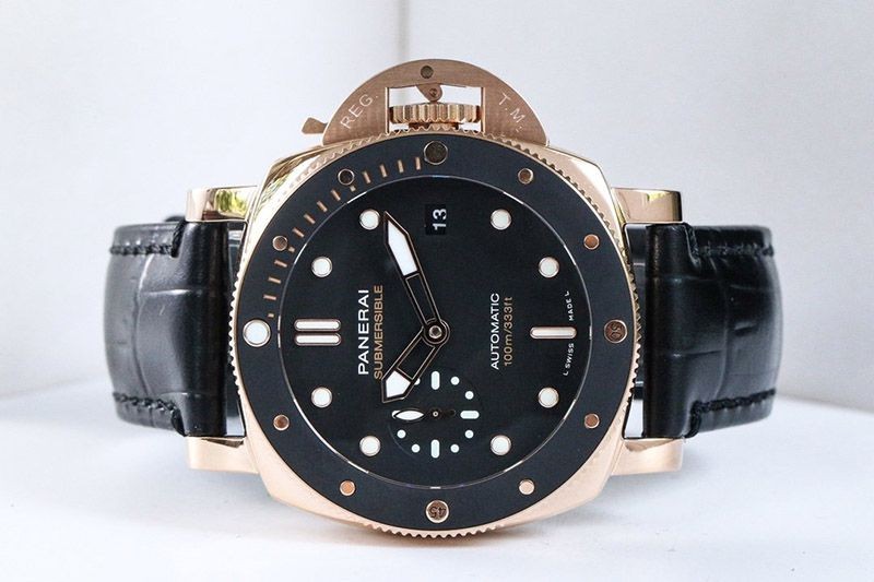 パネライ  サブマーシブル・オロカーボ偽物 44MM PAM00974通販