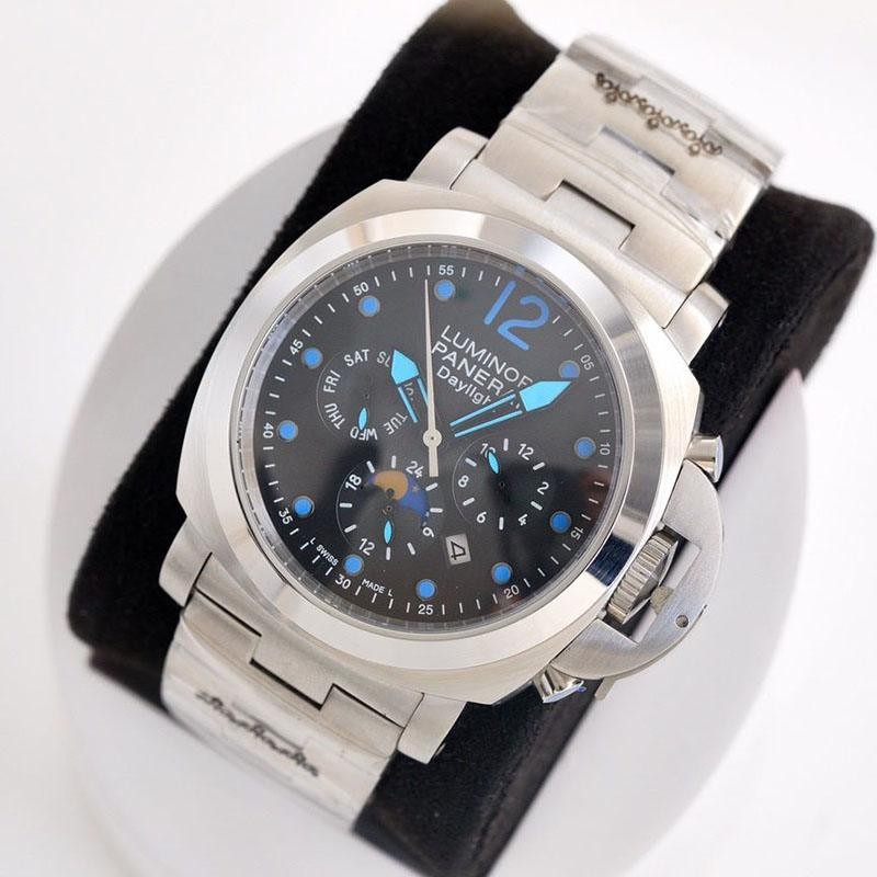 入手困難パネライ 偽物 ルミノール クロノグラフ デイライト 44mm 3色 pai10111高い品質