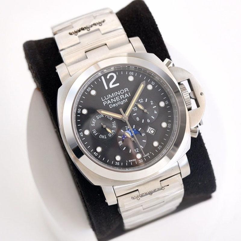 入手困難パネライ 偽物 ルミノール クロノグラフ デイライト 44mm 3色 pai10111人気