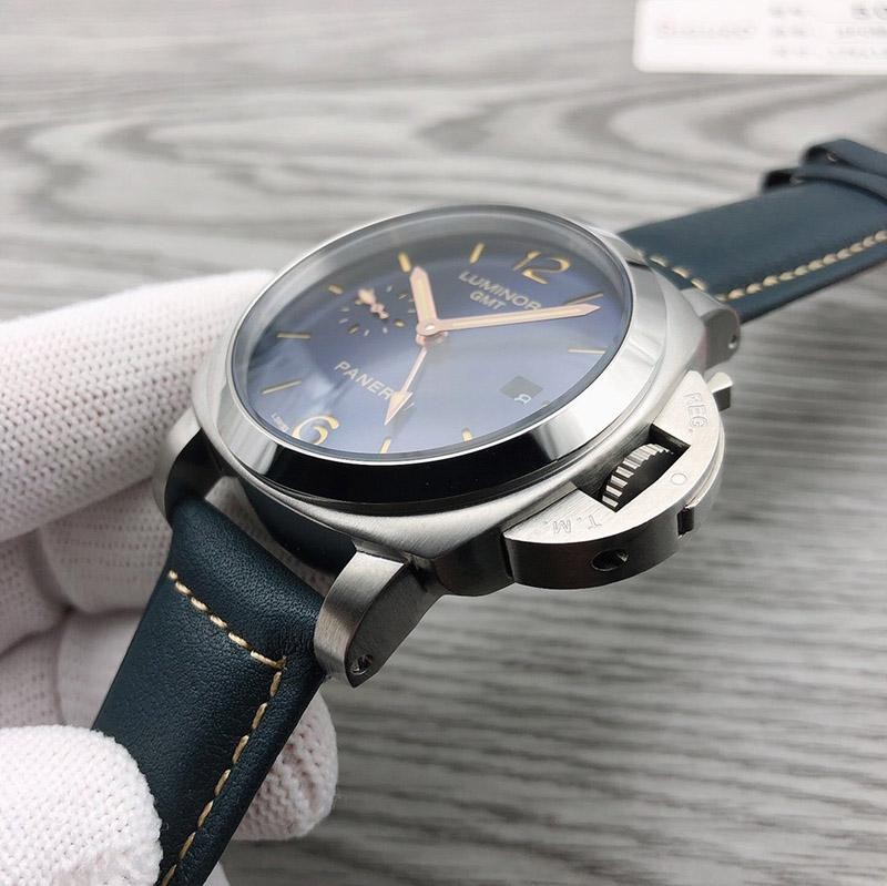 入手困難品パネライ 偽物N級品ルミノール カーフストラップ 44mm pas39819激安送料無料