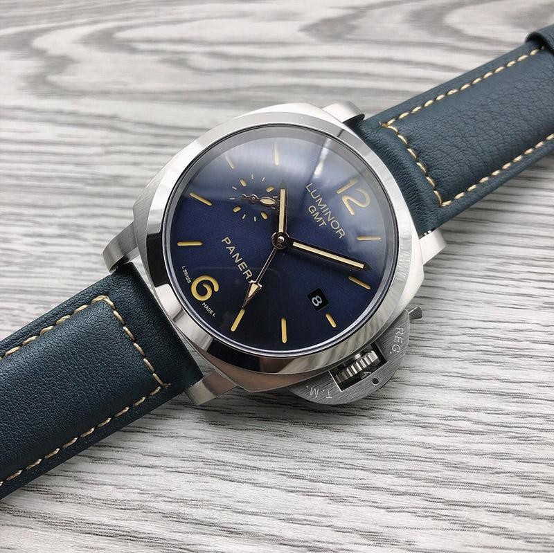 入手困難品パネライ 偽物N級品ルミノール カーフストラップ 44mm pas39819最高級