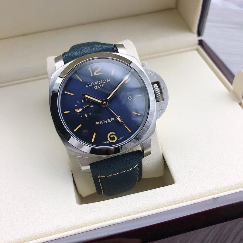 入手困難品パネライ 偽物N級品ルミノール カーフストラップ 44mm pas39819代引きを販売