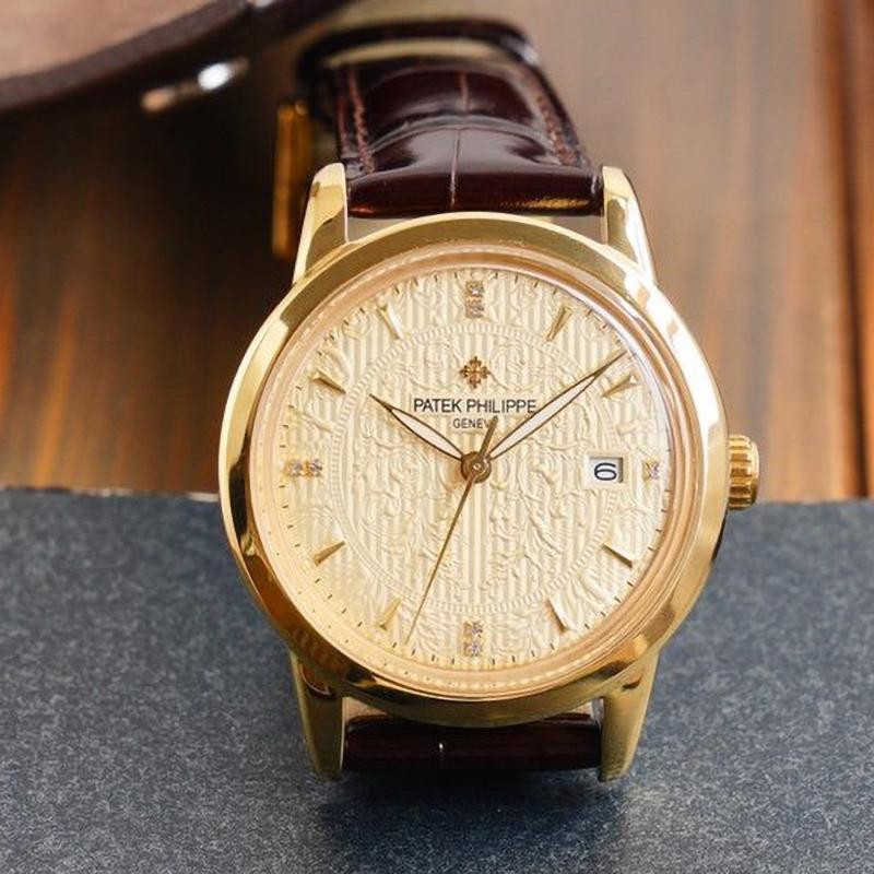 ☆超人気☆パテックフィリップ コピー カラトラバ レリーフ腕時計 約40.0mm paj12542人気