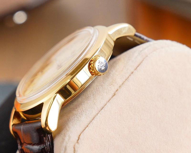 ☆超人気☆パテックフィリップ コピー カラトラバ レリーフ腕時計 約40.0mm paj12542N級品