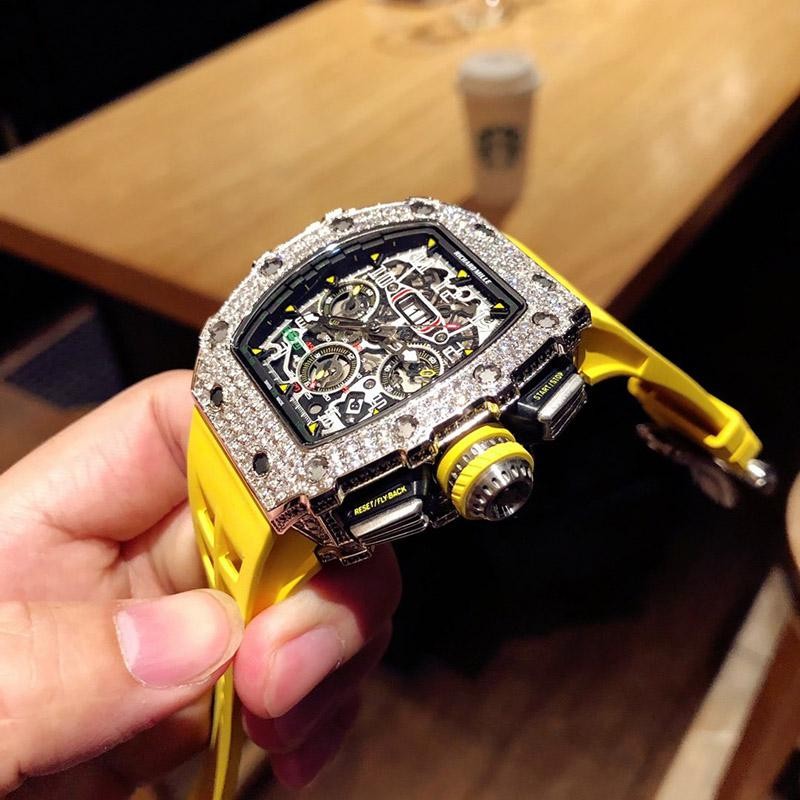 リシャール・ミル F1レース シースルーバック 自動巻き rib17339高い品質