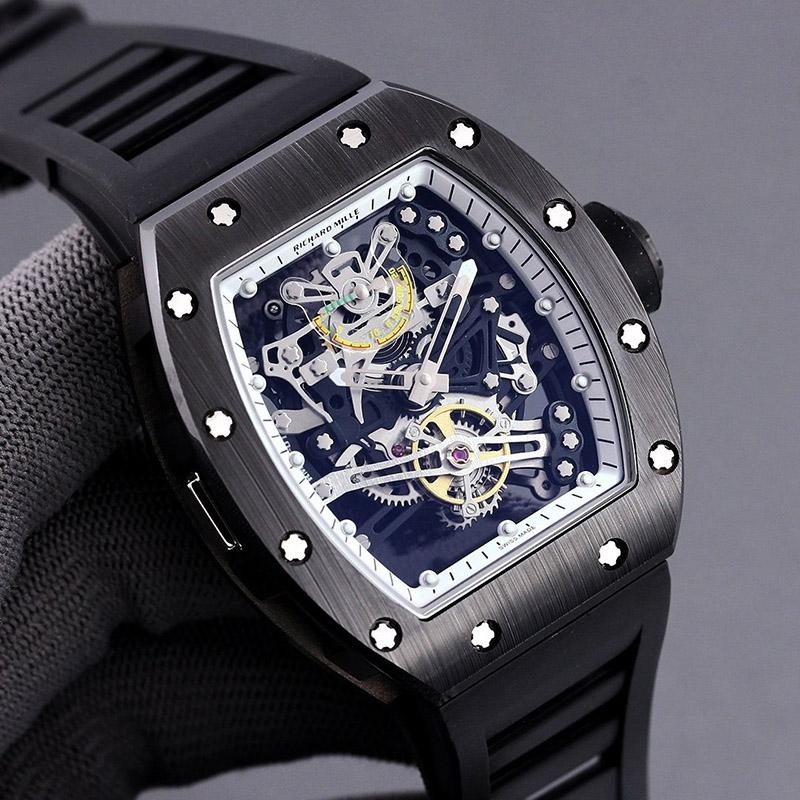 ★日本!!人気！リシャールミル シースルーバック 偽物  自動巻き rij51536高い品質