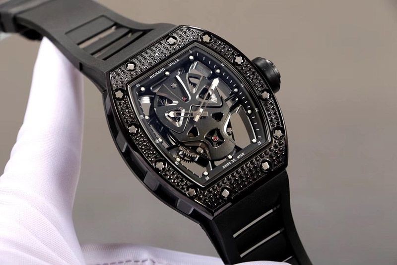 【日本未発売】リシャール・ミル コピートゥールビヨン スカル ナノセラミック rim08475通販