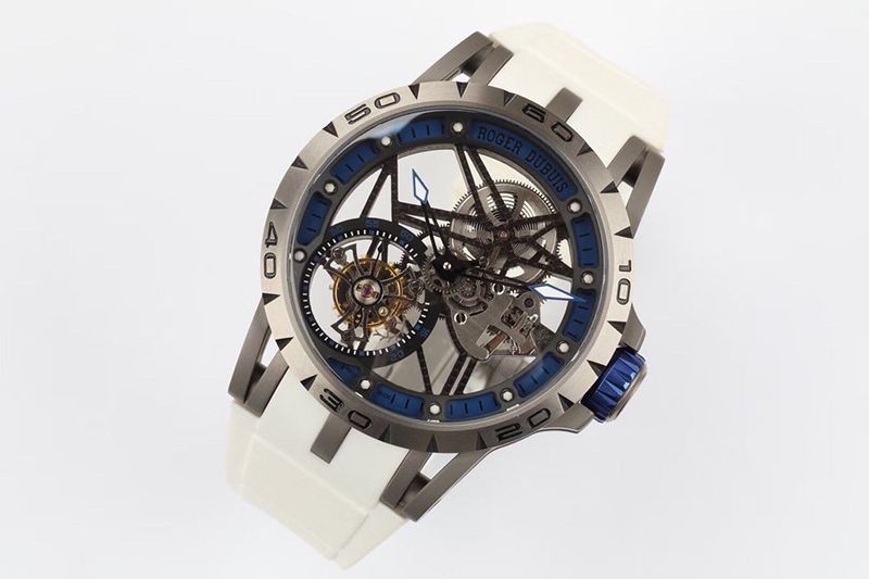 ★日本!!人気！ロジェデュブイ スーパーコピー エクスカリバー スパイダー チタン 45MM rol25229激安送料無料