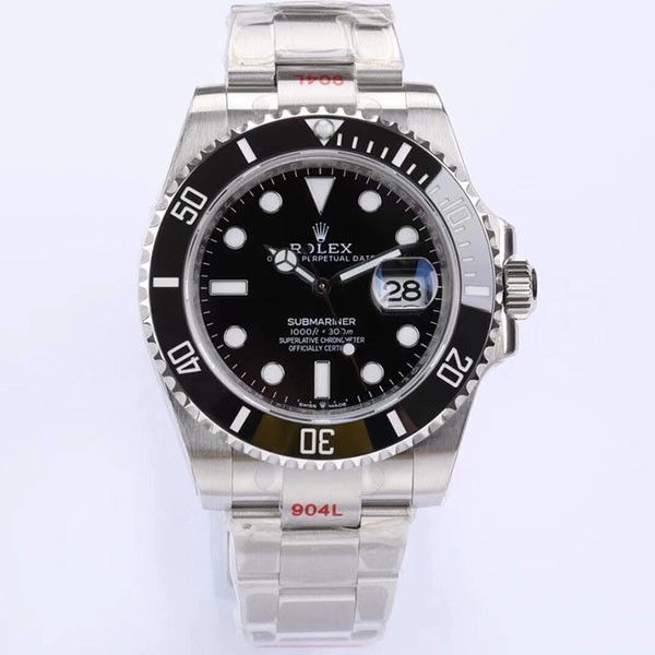 入手困難ロレックス サブマリーナ デイト40mm コピー ステンレス メンズ 自動巻き 116610LN