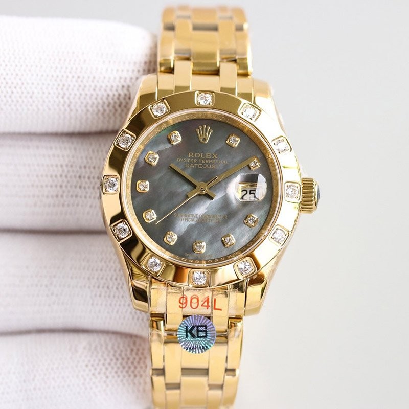 【関税込】 ロレックス コピー デイトジャスト パールマスター 34MM   rop99983