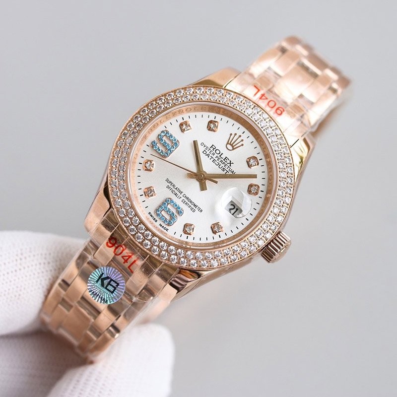 入手困難 ロレックス 偽物 デイトジャスト パールマスター 34MM rok17457通販