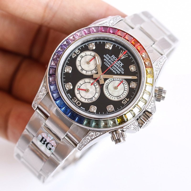 追跡付き発送 ロレックス スーパーコピー コスモグラフ デイトナ レインボー メンズ roa27732激安送料無料