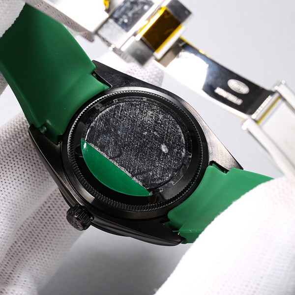 一目惚れ♪DiW ロレックス コピー ミルガウス アビエイター Green Gaussian ウォッチ roe32611N級品