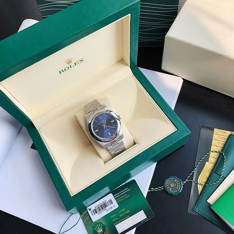 【即発】ロレックス スーパーコピー 腕時計 オイスターパーペチュアル 41mm ブルー メンズ rok51198最高級