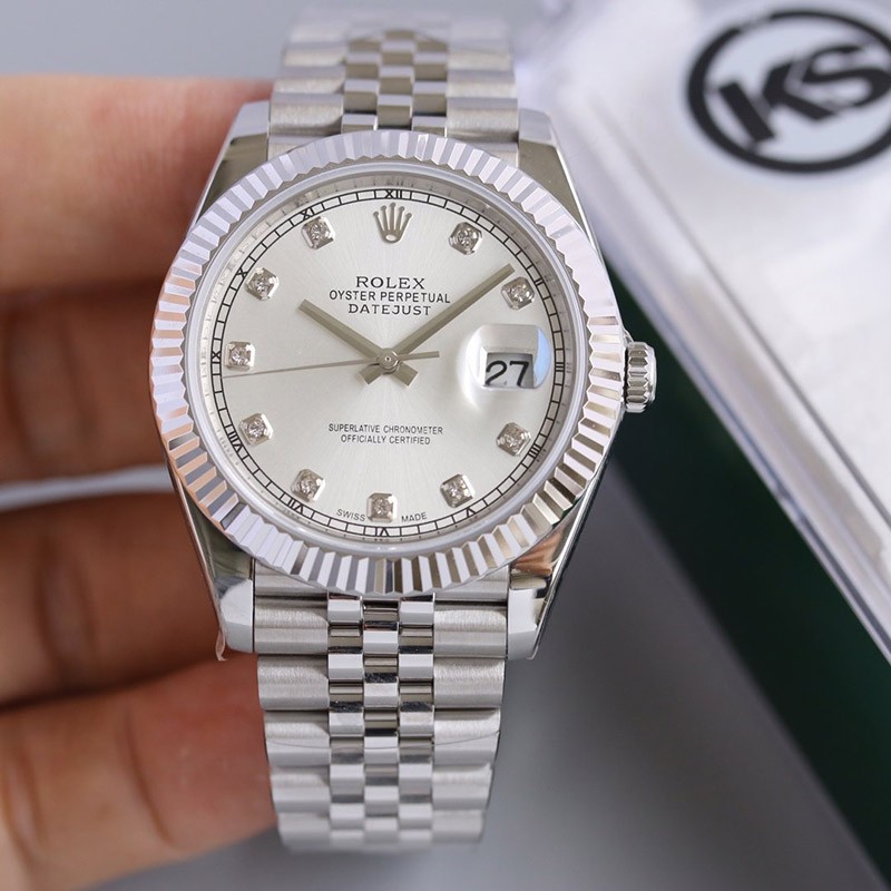 送料込 ロレックス 時計 偽物 デイトジャスト 41mm rol19618代引きを販売