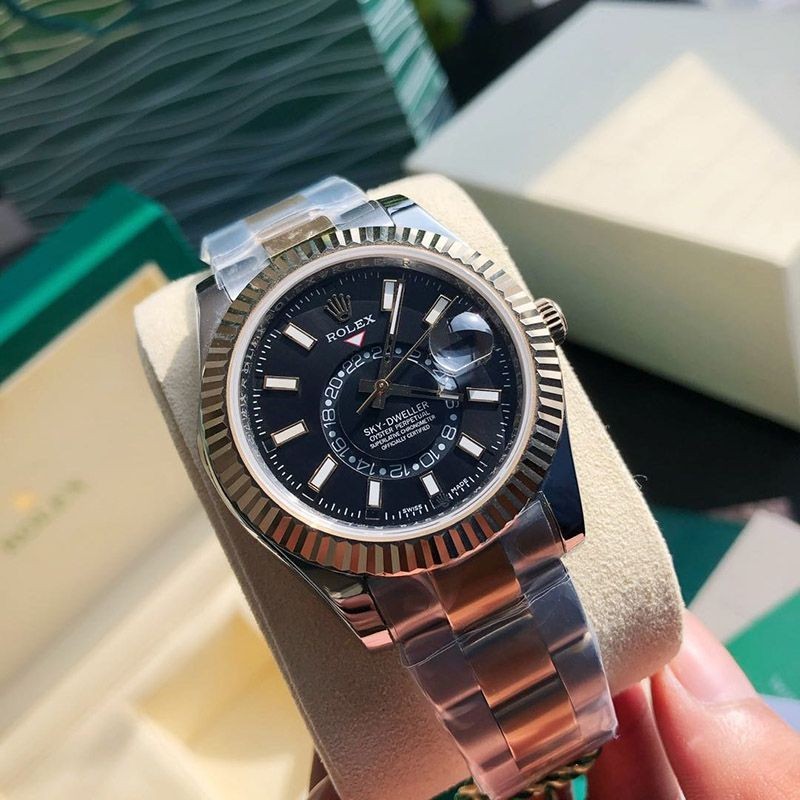 《大人気》 ロレックス  スカイドゥエラー コピー 42MM 自動巻き roo48125