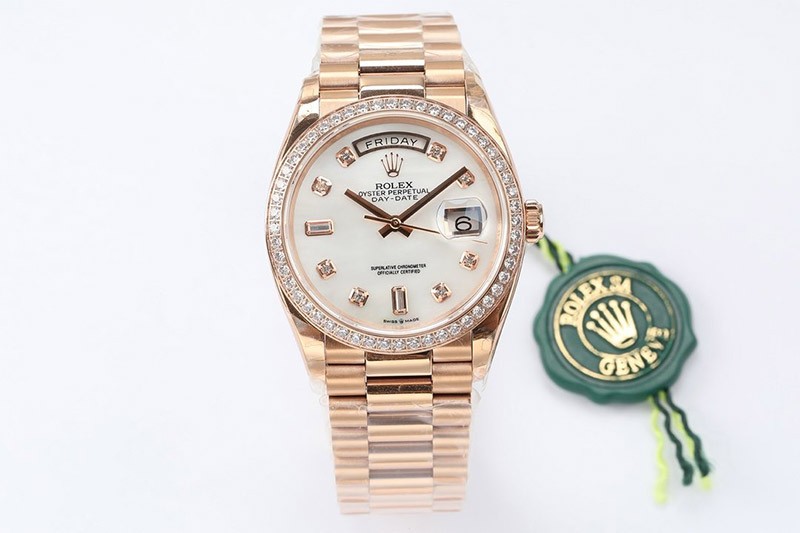 ★日本!!人気！ロレックス 時計 コピー デイデイト ホワイト 36mm rou61653通販