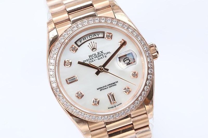 ★日本!!人気！ロレックス 時計 コピー デイデイト ホワイト 36mm rou61653最高級