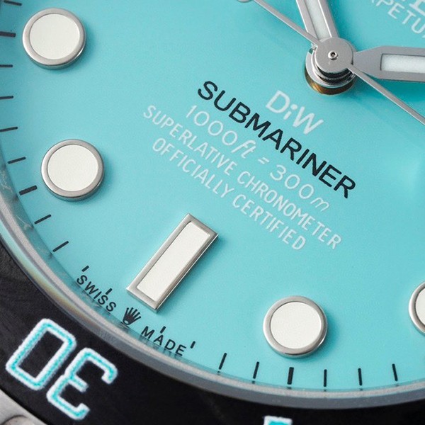 ロレックス DiW コピー サブマリーナー AQUAMARINE rov01314人気