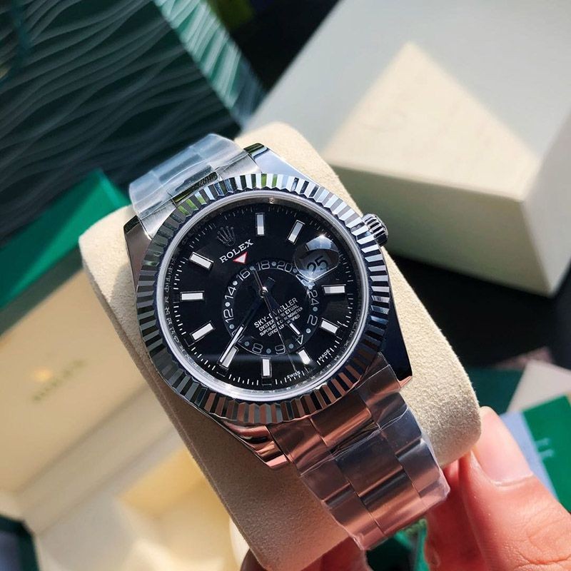 [送料無料]  ロレックス スカイドゥエラー 42MM 自動巻き 偽物 roy31044高い品質
