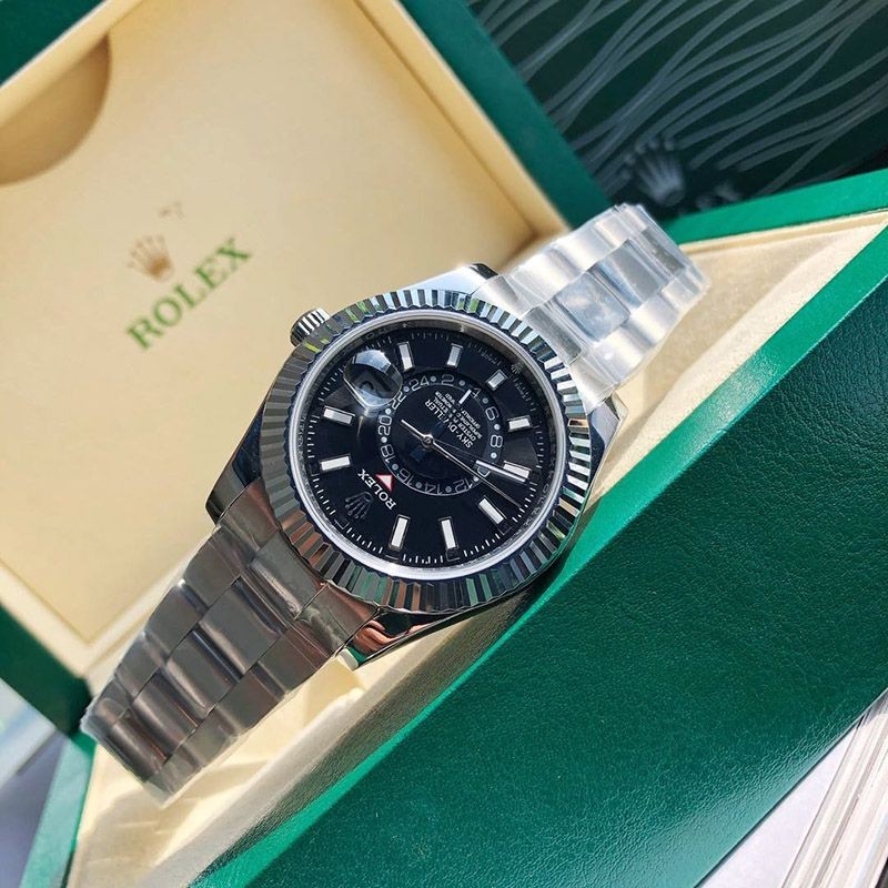 [送料無料]  ロレックス スカイドゥエラー 42MM 自動巻き 偽物 roy31044人気