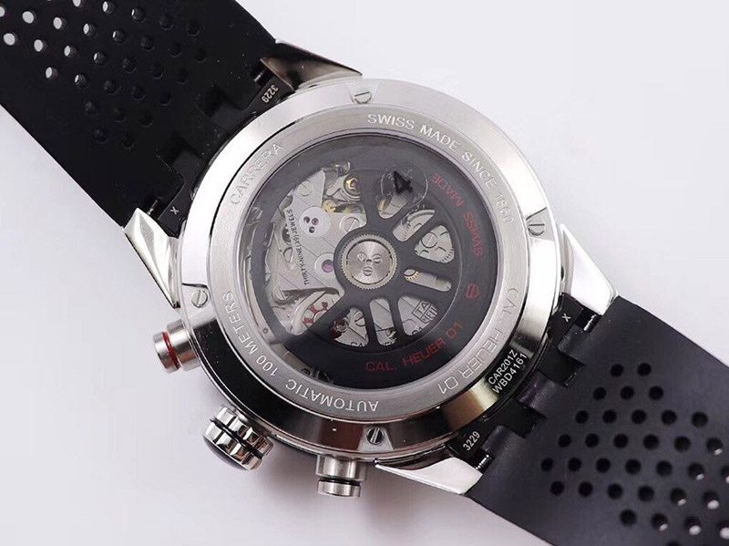 人気急上昇 タグホイヤー カレラ スケルトン コピー 文字盤 ステンレス メンズ 腕時計 43 mm TAi86398代引きを販売