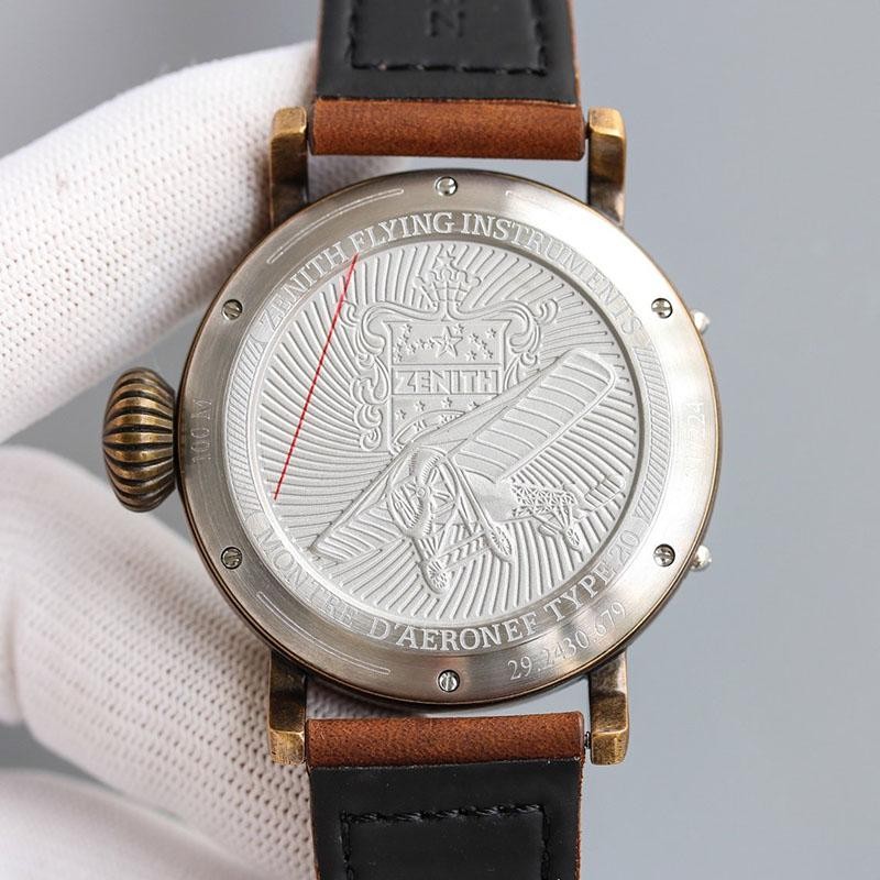 大人気!!新色ゼニス パイロットタイプ20 コピー エクストラスペシャル45mm zem81627代引きを販売