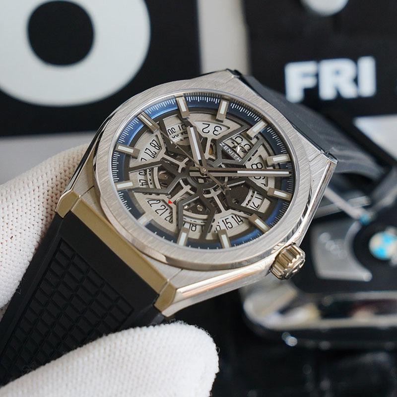 入手困難ゼニス 時計 偽物 デファイ クラシック 41mm zeo88384高い品質