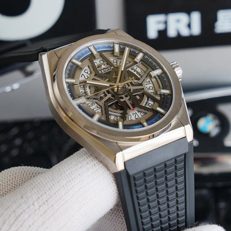 入手困難ゼニス 時計 偽物 デファイ クラシック 41mm zeo88384人気