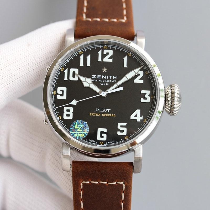 最安値挑戦ゼニス 偽物 パイロットタイプ20 エクストラスペシャル45mm zex42129通販