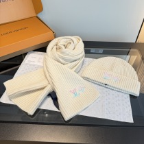 ルイヴィトン偽物マフラーコピー新定番スカーフと帽子のセット品質保証！ 146691
