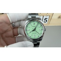 2025年製ロレックス オイスターパーペチュアルピスタチオグリーンコピー時計 173394