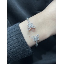 グラフスーパーコピーダブルバタフライバングル最高品質のキュービックジルコニア 436339