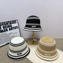 ミュウミュウ 2026年新作中空カラーブロック シンプル フィッシャーマンハット 126924