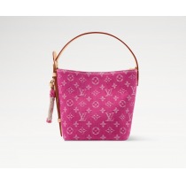 2026最高級完全再現ルイ・ヴィトン女性魅力のローズレッド バケットバッグ M27626