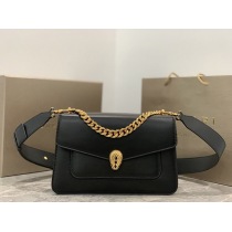 稀少【ブルガリ】新色! SERPENTI FOREVER ナッパ ハンドバッグ Buw08841