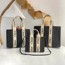 日本未入荷 クロエ woody コピー ミディアムトートバッグ 3モデルサイズ CHC21WS383F37053