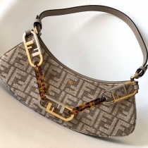 速達発送 フェンディ ショルダーバッグ 偽物 2Way ロゴ O LOCK SWING HOBO feq62460
