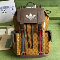 完売必至【コラボ】アディダス×グッチ 偽物 GG モノグラム バックパック 495563UVSHT7269