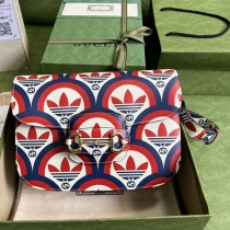 日本未入荷アディダス×グッチ コピー ホースビット1955 ショルダーバッグ 602204UVG0G4168