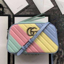 《大人気》グッチ〔GGマーモント 偽物〕キルティング スモール ショルダーバッグ gue41552