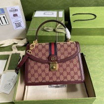 人気No1グッチ〔オフィディア コピー〕ウェブ付き スモールトップハンドルバッグ guk21393