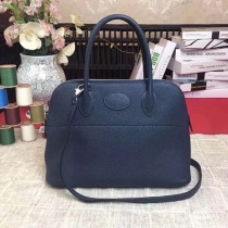日本未入荷 エルメス ボリード31 偽物 エトープ シルバー金具 era02392