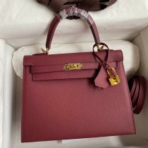 エルメス ケリー コピー 25cm 外縫い エプソン ゴールド金具 erb06669