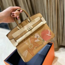 可愛いエルメス バーキン25 偽物 インアンドアウト ビスキュイ erc08307