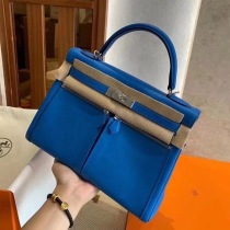 大人気！エルメス ケリー コピー 32cm 内縫トゴ シルバー金具 erg23146