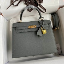 エルメス ケリー コピー 25cm 外縫い エプソン ゴールド金具 erl69837