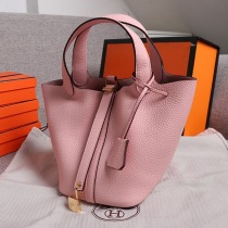 希少色 エルメス ピコタンロック偽物PM MM ゴールド金具 ero07351